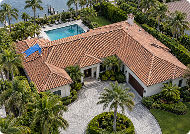 Home after a hurricane