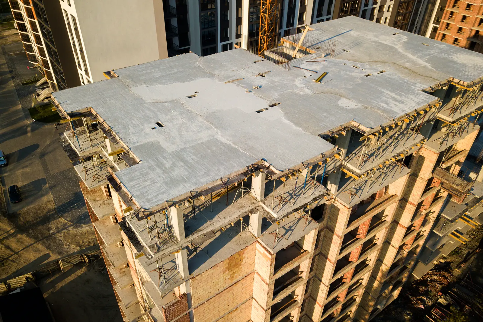Construction work in progress