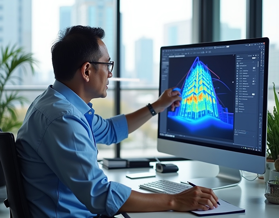 Concrete damage investigation project