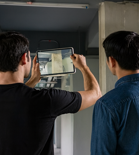 Concrete damage investigation project