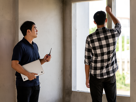 Concrete damage investigation project